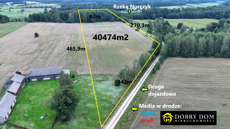 Działka rolna Pokaniewo-Kolonia sprzedam