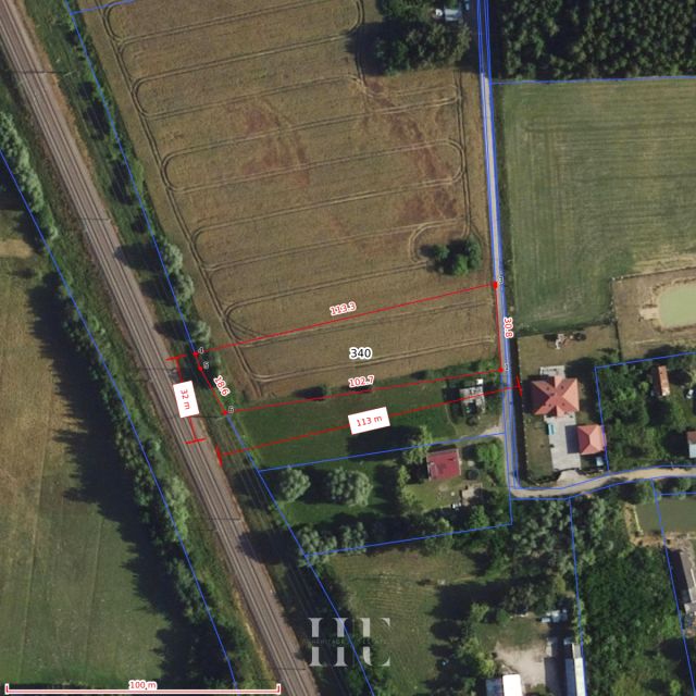 Działka usługowa Świercze