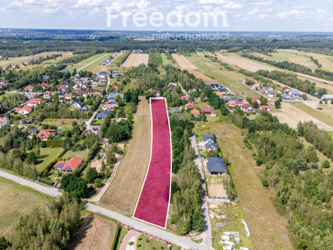 Działka przy lesie