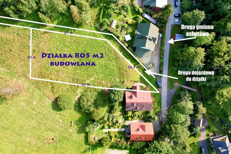Działka budowlana Brenna