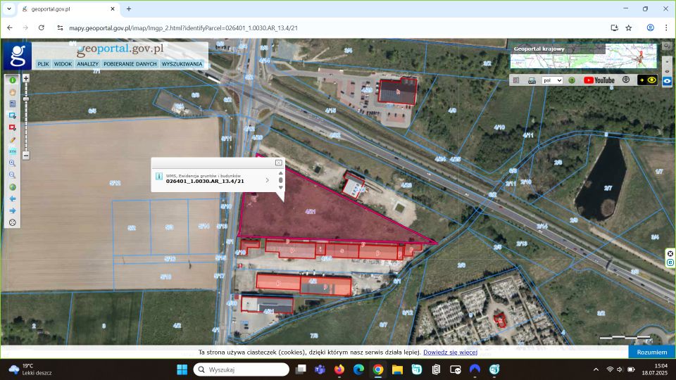 Działka przemysłowa Wrocław