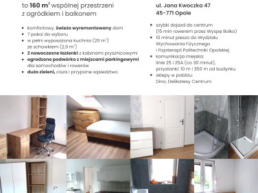 Pokój do wynajęcia Opole