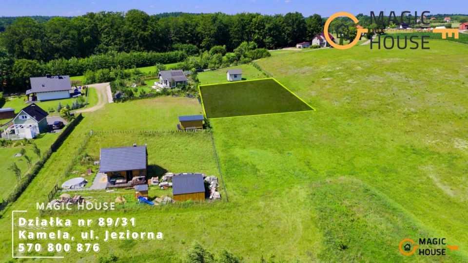 Działka budowlana Kamela