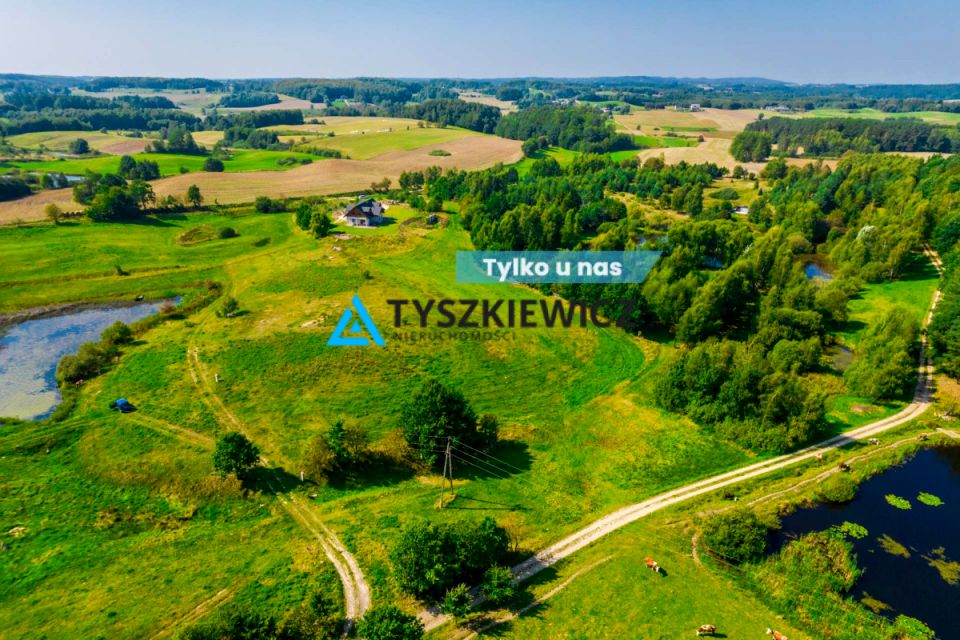 Działka przy lesie