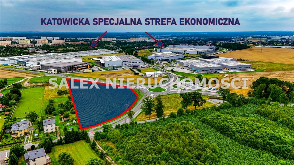 Działka usługowa Żory