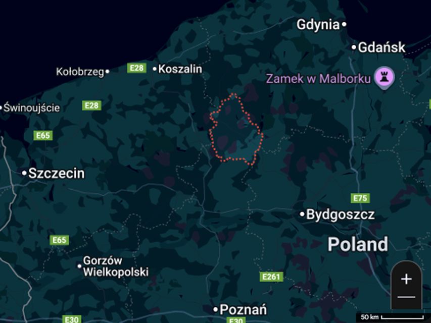 Działka Czarne