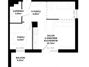 Mieszkanie Jastrzębia Góra sprzedaż