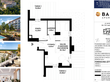 Mieszkanie Jastrzębia Góra sprzedaż