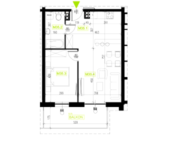 Mieszkanie Kielanówka