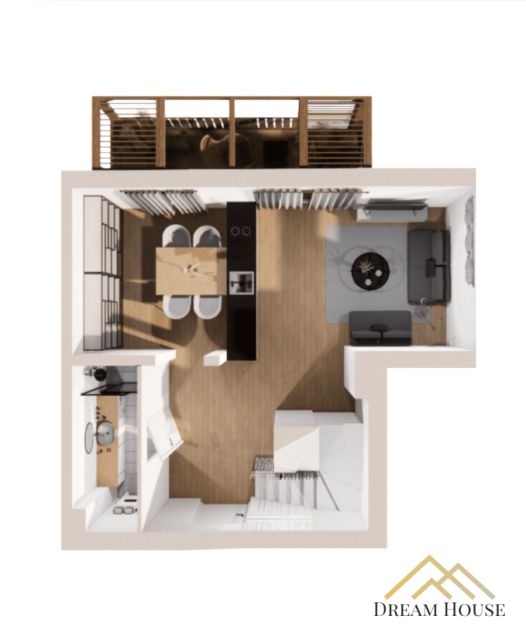 Mieszkanie apartamentowiec przy lesie