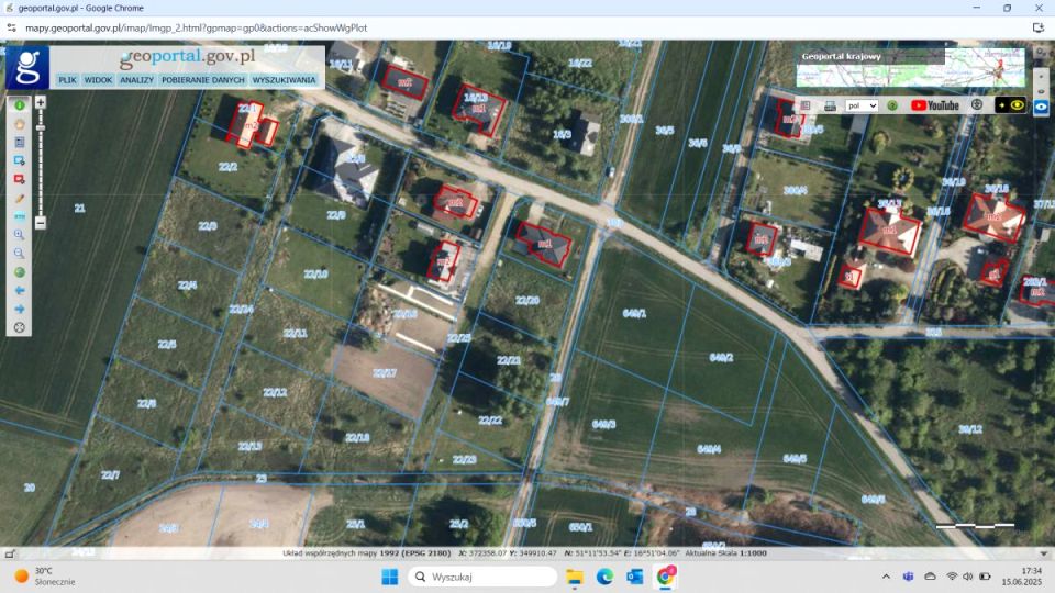 Działka budowlana Wilkszyn