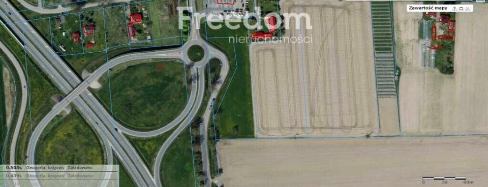 Działka KROŚNIEWICE