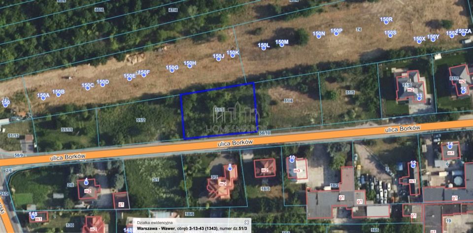 Pusta działka Warszawa