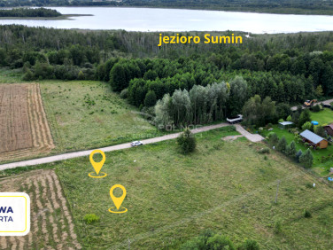 Działka nad jeziorem