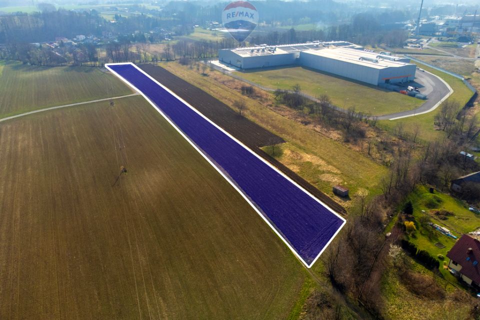 Działka przemysłowa Kęty
