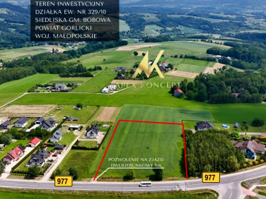 Działka inwestycyjna Siedliska