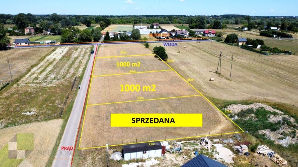 Działka Mała Wieś przy Drodze