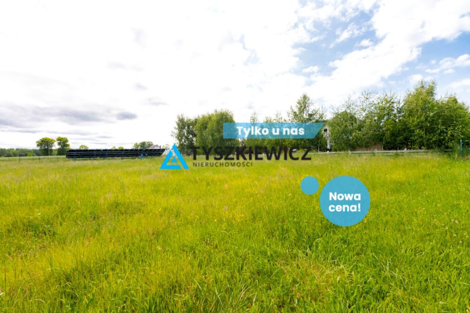 Działka przy lesie