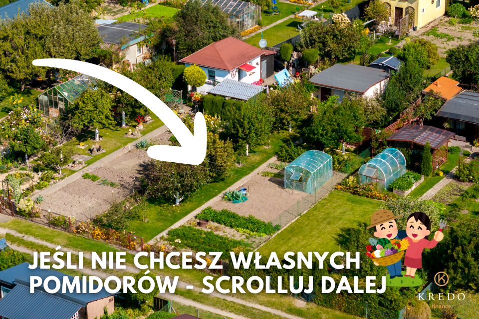 Działka rekreacyjna Człuchów