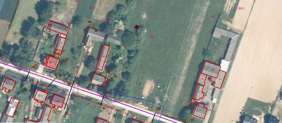 Zabudowana działka sieradowice