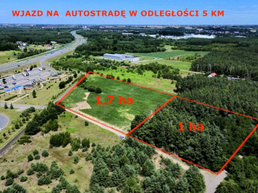 Działka przemysłowa Lubicz Dolny