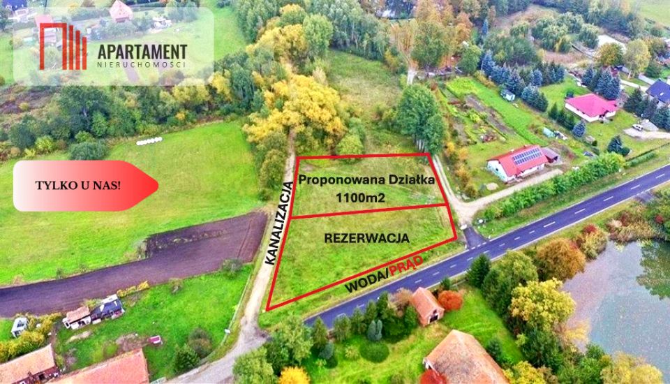 Działka budowlana Domaszków