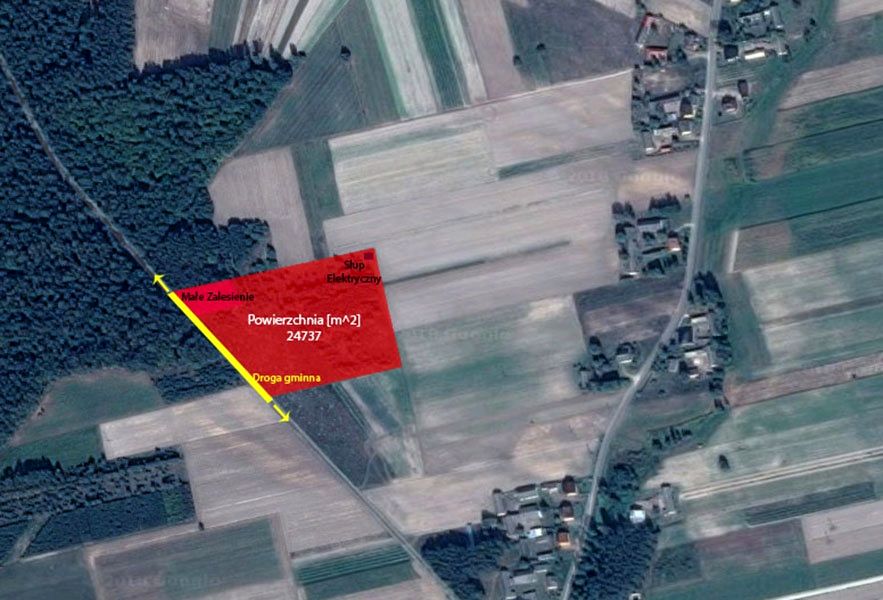 Działka siedliskowa Grabów Rycki