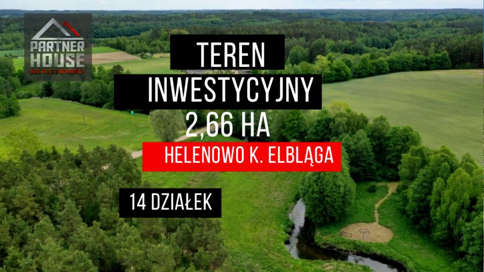Działka budowlana Helenowo