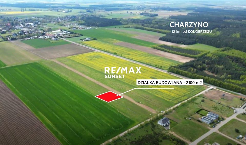 Działka budowlana Charzyno