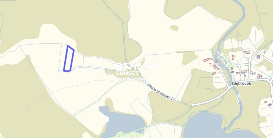 Działka rolna Głęboczek