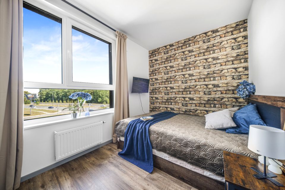 Mieszkanie blok mieszkalny przy lesie