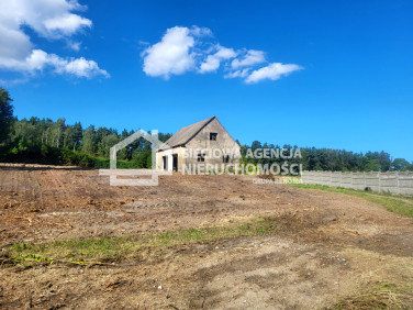 Działka przy lesie