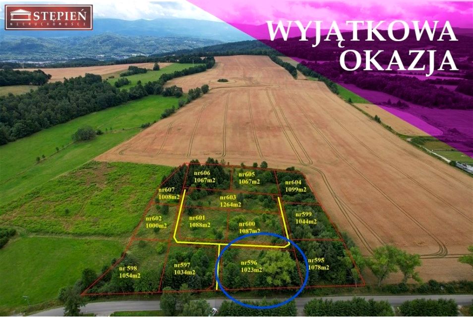 Działka budowlana Wojcieszyce