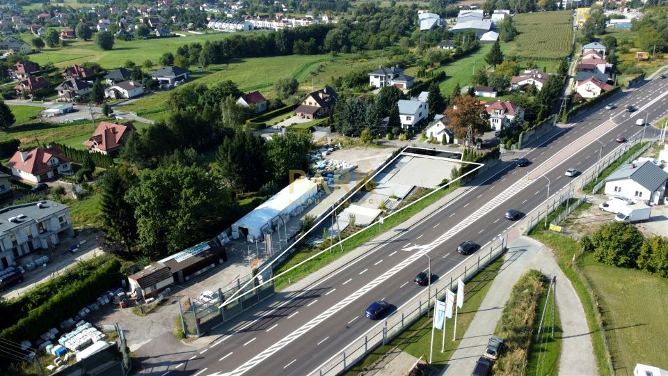 Działka usługowa Krasne