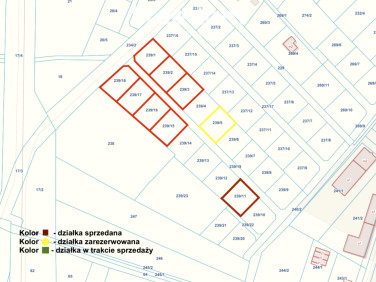 Działka przy lesie