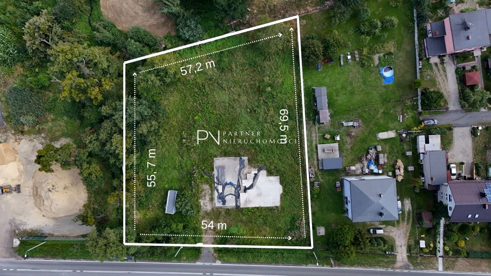 Działka usługowa Adamowice sprzedam