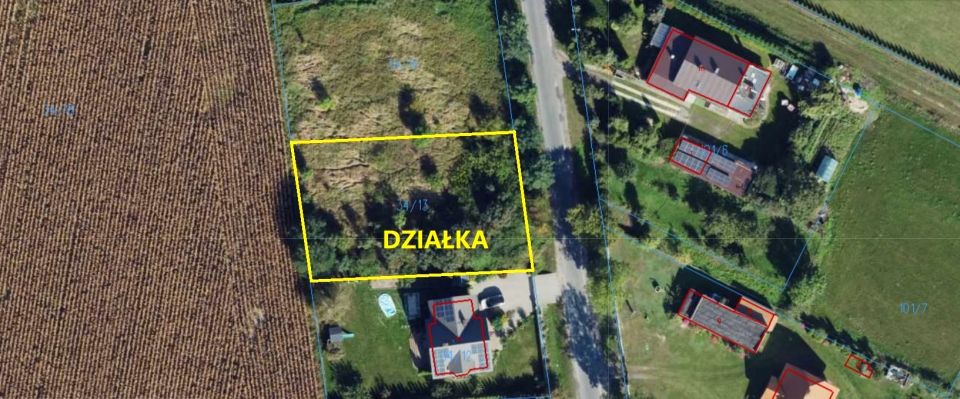 Działka budowlana Nowa Wieś