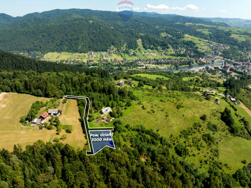 Działka budowlana KROŚCIENKO NAD DUNAJCEM sprzedam