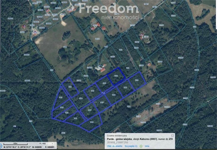Działka inna Kaborno sprzedam