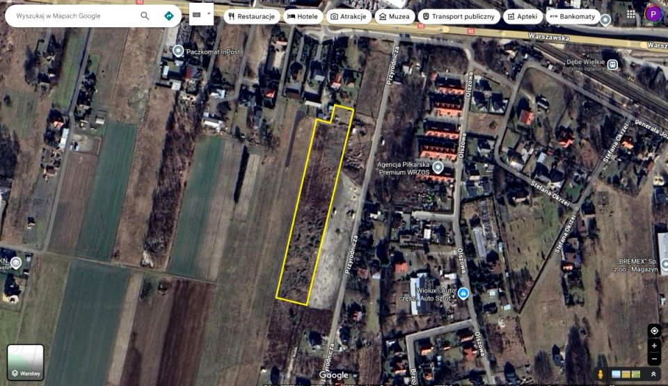 Działka budowlana Halinów