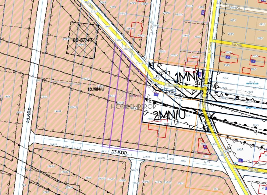 Działka usługowa Chylice