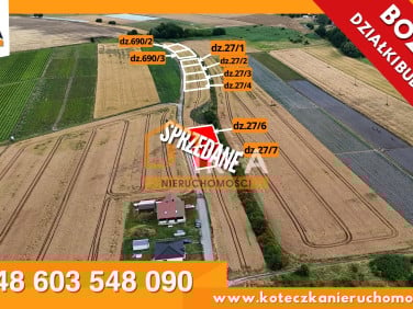 Działka budowlana Bożnów sprzedam