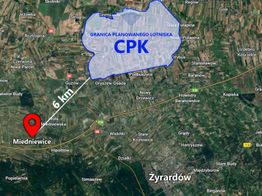 Działka budowlana Miedniewice