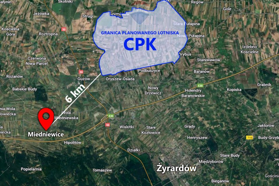 Działka budowlana Miedniewice