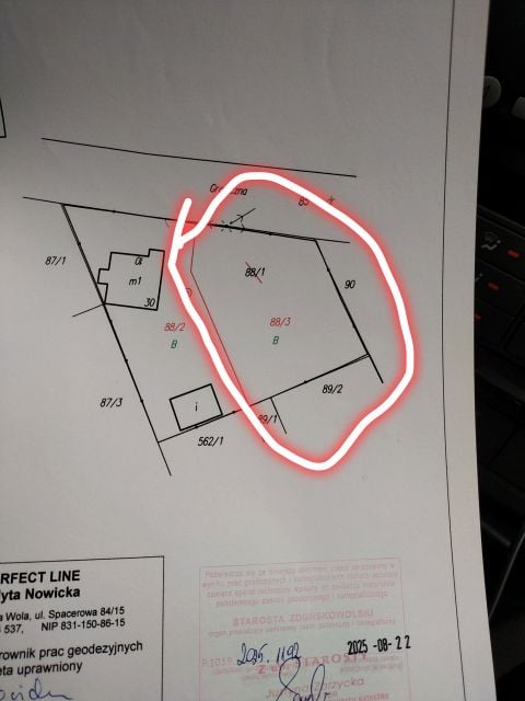 Działka budowlana Zduńska Wola