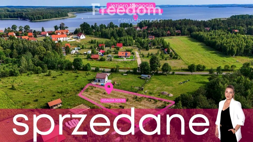 Działka przy lesie