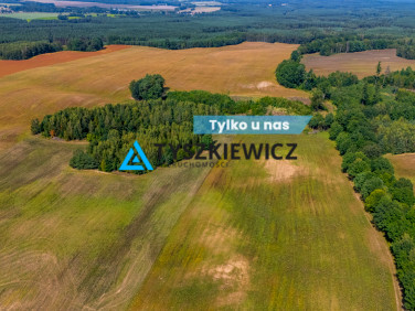 Działka przy lesie