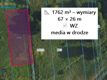 Działka budowlana Duchnów