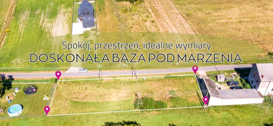 Działka budowlana Łańce