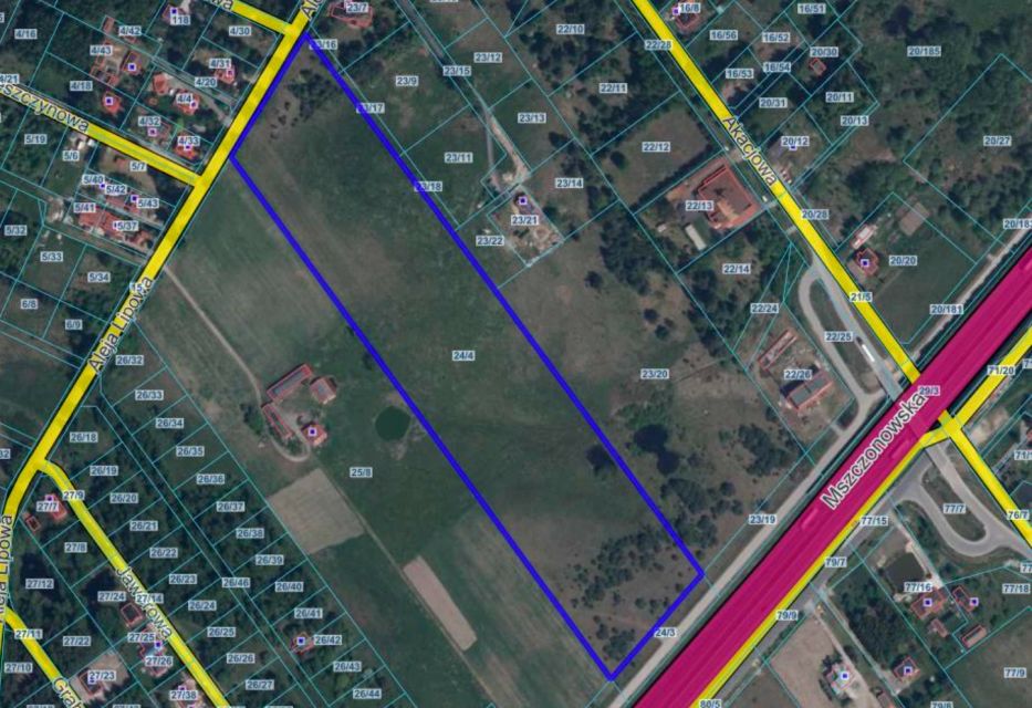Działka inwestycyjna Radziejowice-Parcel